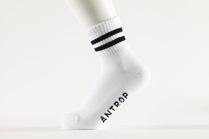 ANT21T Antrop WoMen Quarter Crew Cotton Heel Tab Athletic Running Cushion Socks - Image 3